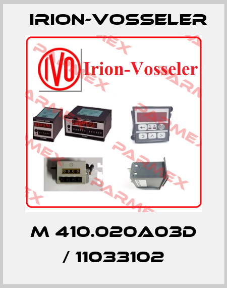 M 410.020A03D / 11033102 Irion-Vosseler