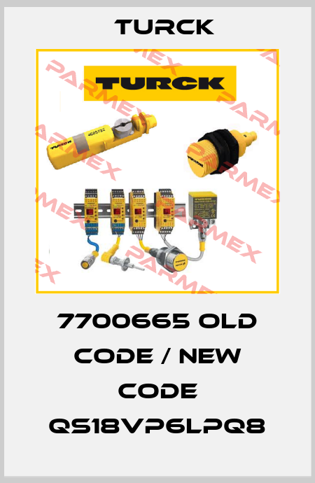 7700665 old code / new code QS18VP6LPQ8 Turck