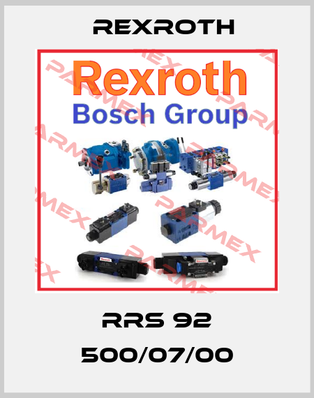 RRS 92 500/07/00 Rexroth