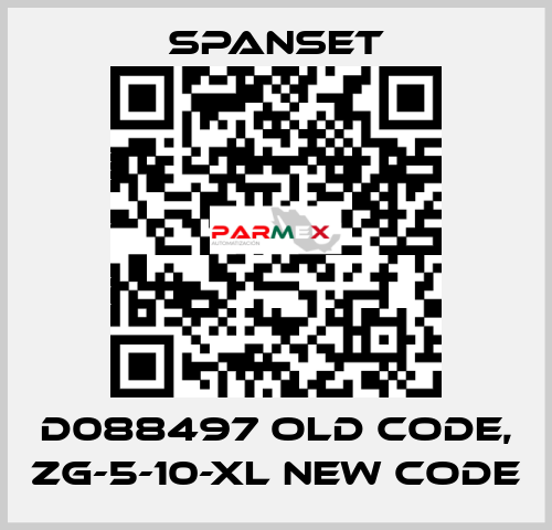 D088497 old code, ZG-5-10-XL new code SpanSet