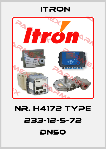 Nr. H4172 Type 233-12-5-72 DN50 Itron