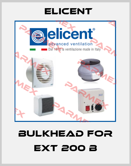 Bulkhead for EXT 200 B Elicent