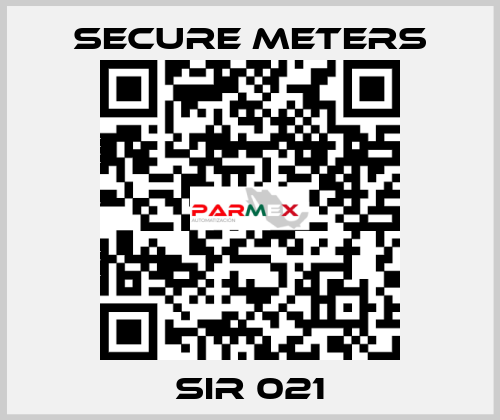 SIR 021 SECURE METERS