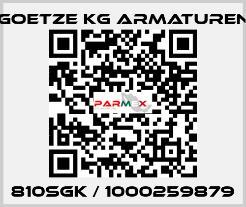 810SGK / 1000259879 Goetze KG Armaturen