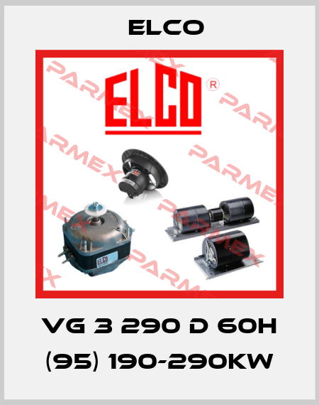 VG 3 290 D 60H (95) 190-290kw Elco