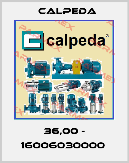 36,00 - 16006030000  Calpeda