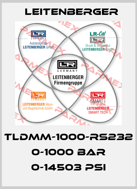 TLDMM-1000-RS232 0-1000 BAR 0-14503 PSI Leitenberger