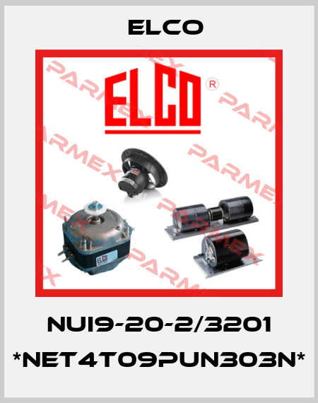 NUI9-20-2/3201 *NET4T09PUN303N* Elco