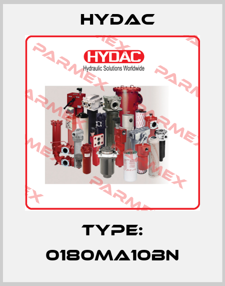 Type: 0180MA10BN Hydac