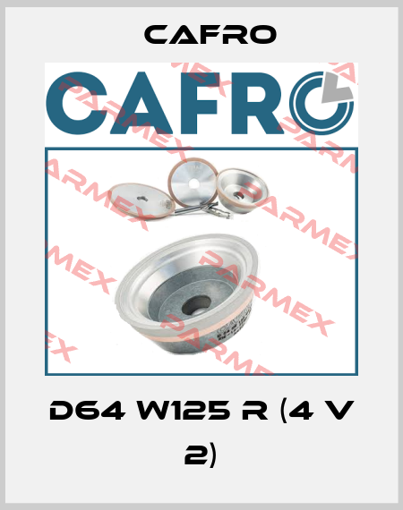 D64 W125 R (4 V 2) Cafro
