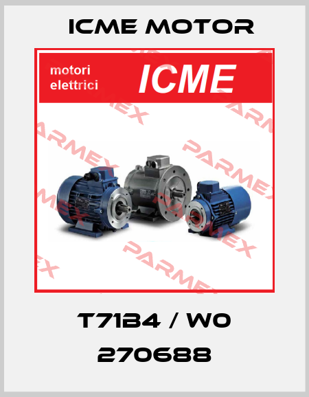 T71B4 / W0 270688 Icme Motor