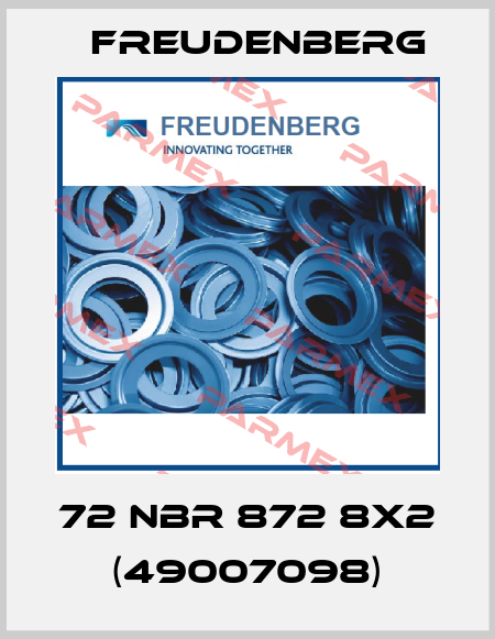 72 NBR 872 8x2 (49007098) Freudenberg