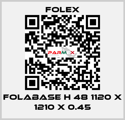 Folabase H 48 1120 x 1210 x 0.45 Folex