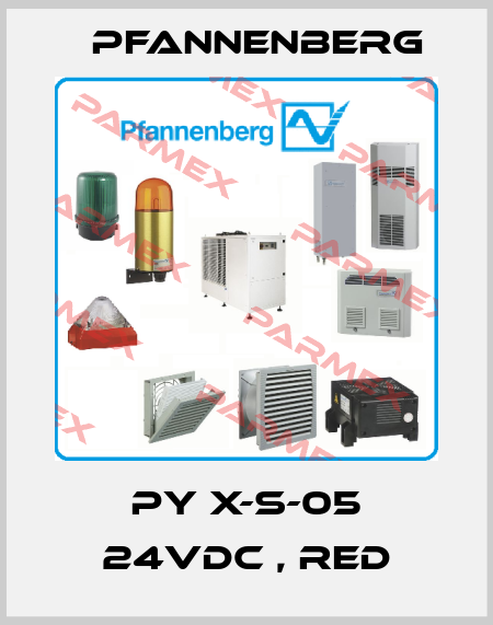 PY X-S-05 24VDC , red Pfannenberg