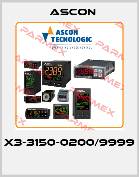X3-3150-0200/9999  Ascon
