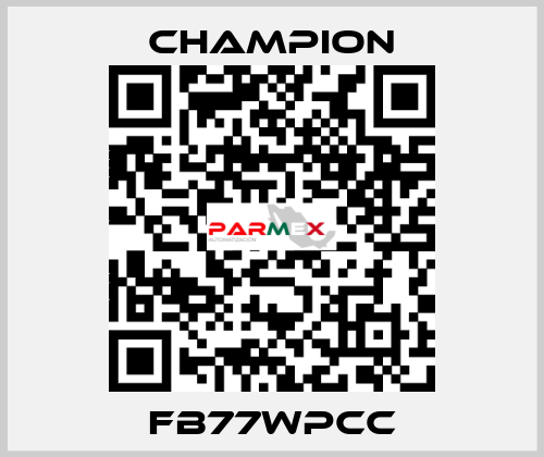 FB77WPCC Champion