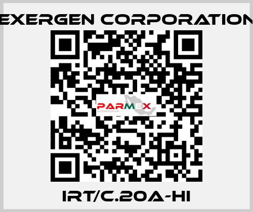 IRT/C.20A-HI Exergen Corporation
