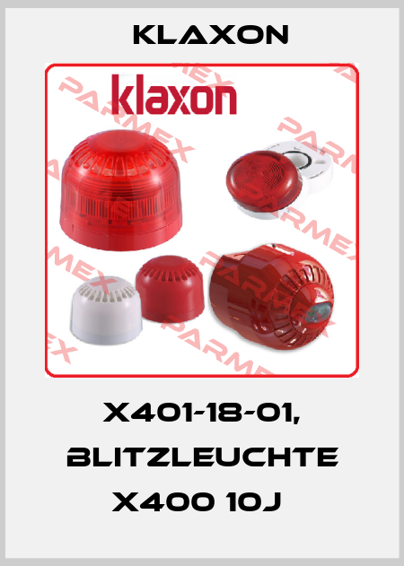 X401-18-01, BLITZLEUCHTE X400 10J  Klaxon