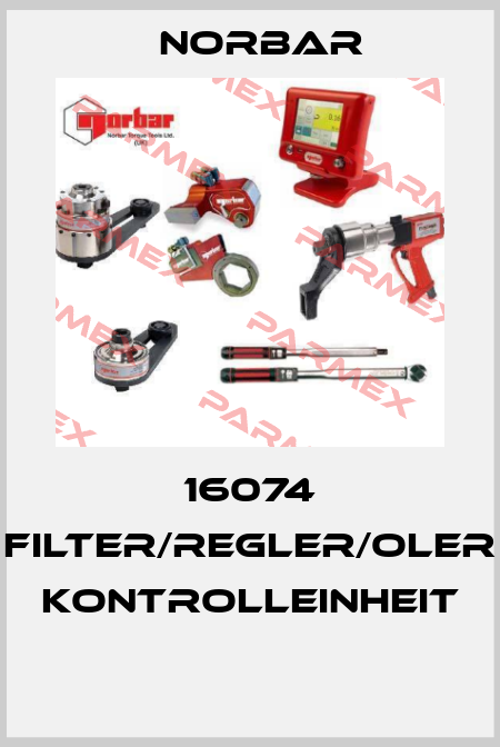 16074 FILTER/REGLER/OLER KONTROLLEINHEIT  Norbar