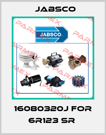 16080320J for 6R123 SR  Jabsco