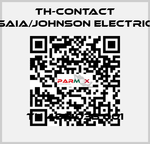 TH 493 033 001 TH-Contact (Saia/Johnson Electric)