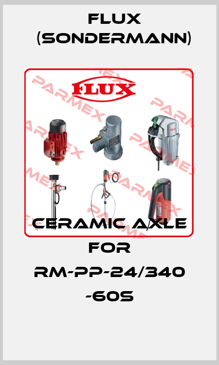 ceramic axle for RM-PP-24/340 -60S Flux (Sondermann)