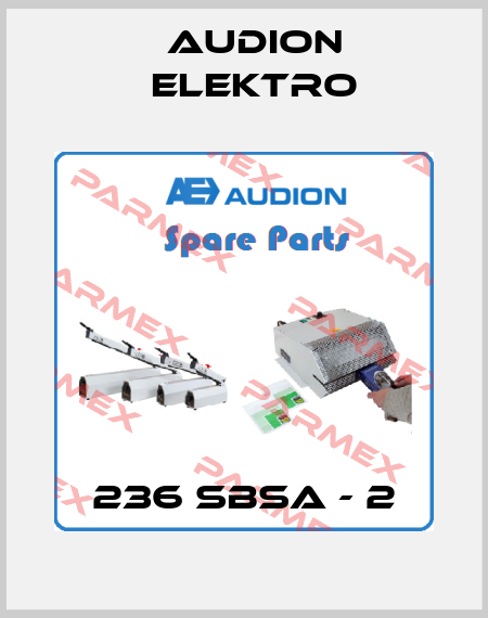 236 SBSA - 2 Audion Elektro