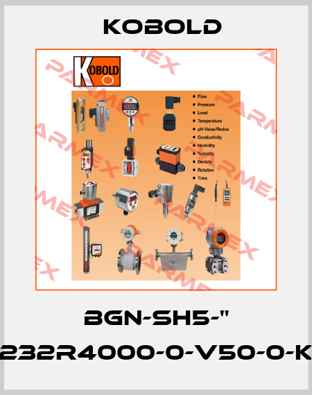 BGN-SH5-" 232R4000-0-V50-0-K Kobold