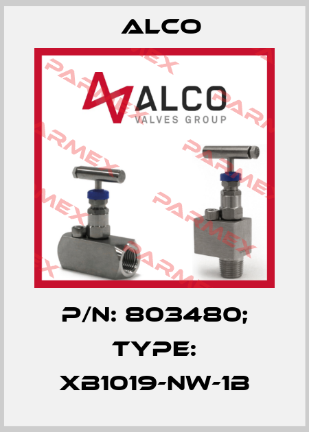 p/n: 803480; Type: XB1019-NW-1B Alco