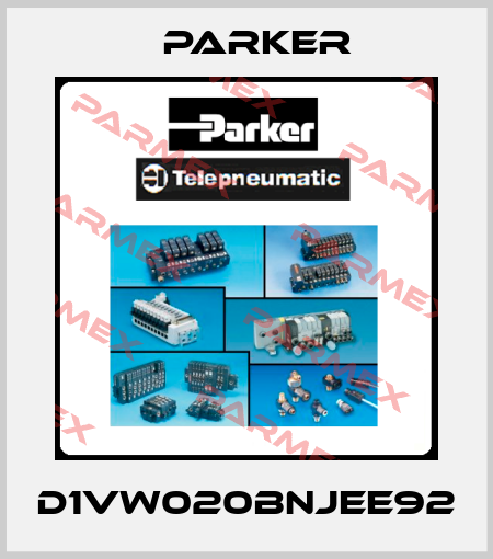D1VW020BNJEE92 Parker