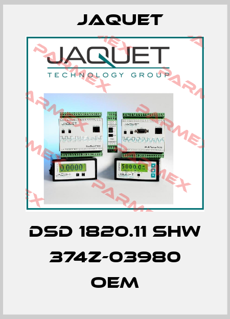 DSD 1820.11 SHW 374Z-03980 OEM Jaquet