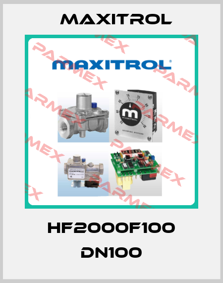 HF2000F100 DN100 Maxitrol