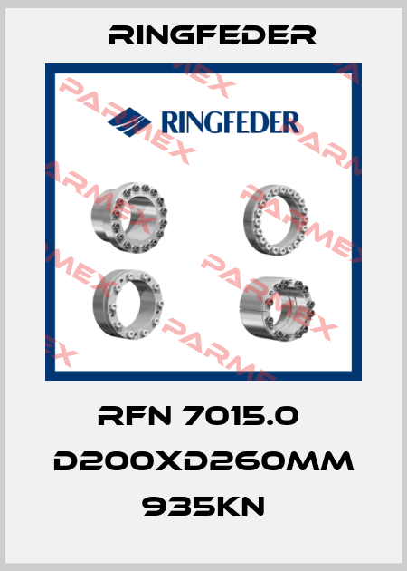RFN 7015.0  d200xD260mm 935KN Ringfeder