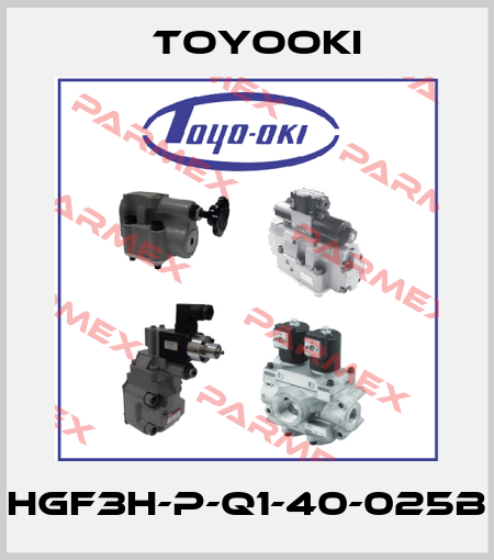 HGF3H-P-Q1-40-025B Toyooki