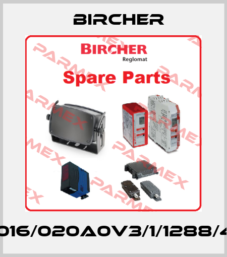 ELE016/020A0V3/1/1288/4/8K Bircher
