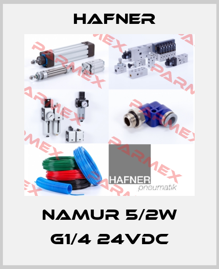 NAMUR 5/2w G1/4 24VDC Hafner