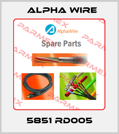 5851 RD005 Alpha Wire