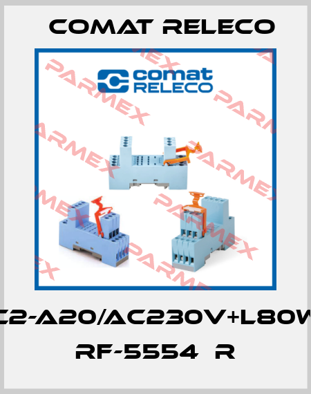 C2-A20/AC230V+L80W RF-5554  R Comat Releco