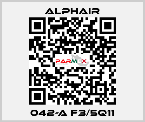 042-A F3/5Q11 Alphair