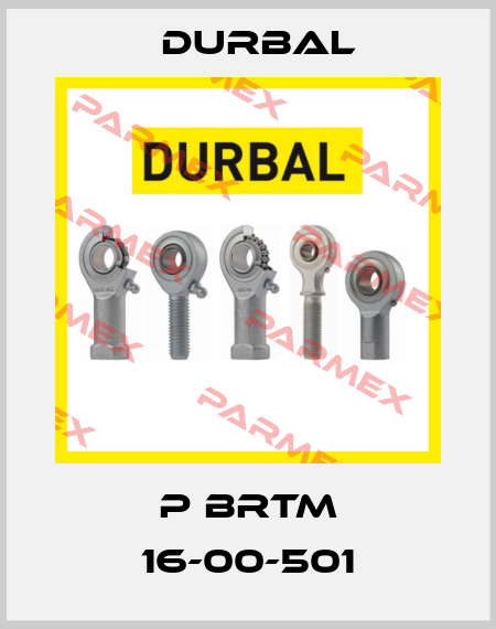 P BRTM 16-00-501 Durbal
