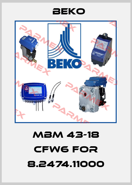 MBM 43-18 CFW6 for 8.2474.11000 Beko