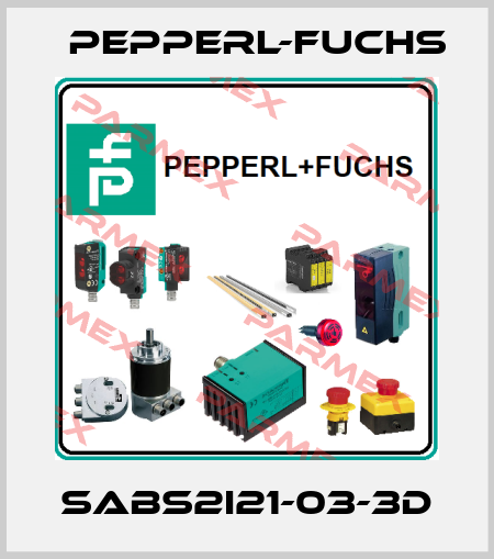 SABS2I21-03-3D Pepperl-Fuchs