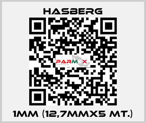 1MM (12,7MMX5 MT.) Hasberg