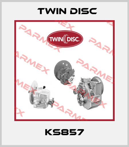 KS857 Twin Disc