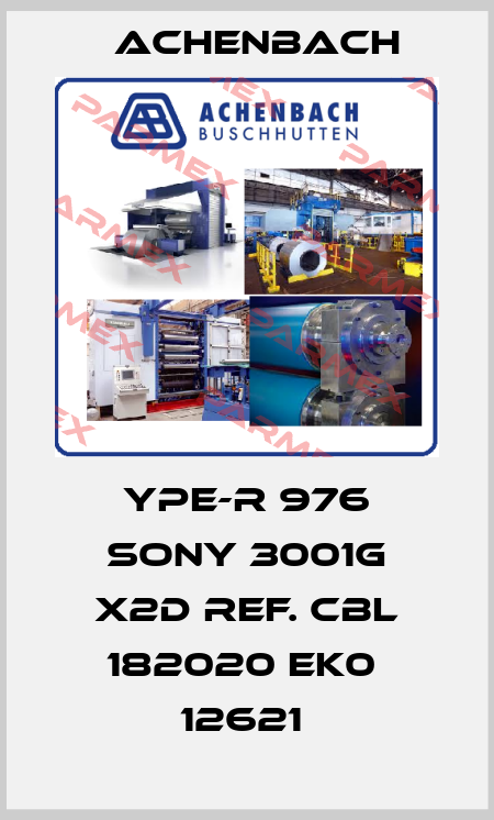 ACHENBACH-YPE-R 976 SONY 3001G X2D REF. CBL 182020 EK0  12621  price