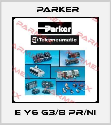 E Y6 G3/8 PR/NI Parker