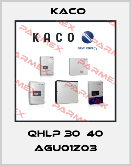 QHLP 30・40 AGU01Z03 Kaco