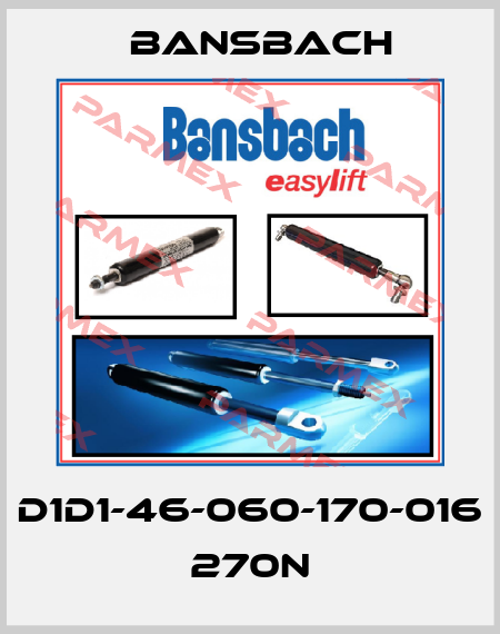 D1D1-46-060-170-016 270N Bansbach