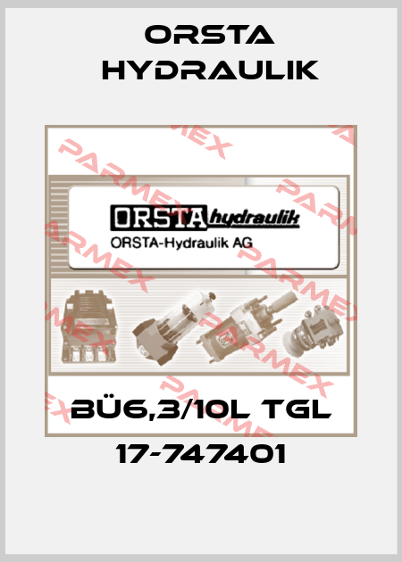 BÜ6,3/10L TGL 17-747401 Orsta Hydraulik