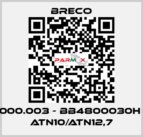 1000.003 - BB4800030H - ATN10/ATN12,7 Breco